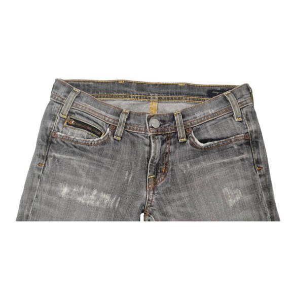 CITIZENS OF HUMANITY Women's‎ Acid Wash Skinny Ankle Jeans SIZE 25 Gray - Picture 5 of 7